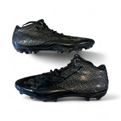 Used Under Armour CLUTCH FIT Adult FB Cleats Black Senior 8 11873-C000223424