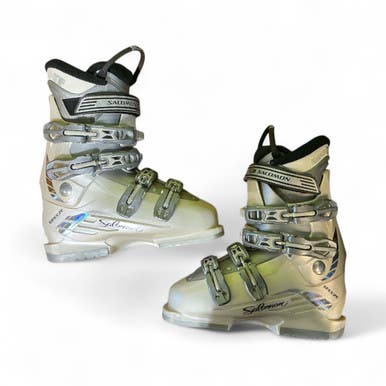 Used Salomon BREEZE IRONY Mens DH Ski Boot White 290 MP - M11 - W12 11873-S000217956