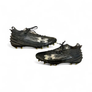 Used Under Armour Adult FB Cleats Black Senior 9 11873-C000223421