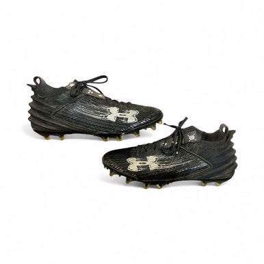 Used Under Armour Adult FB Cleats Black Senior 9 11873-C000223421