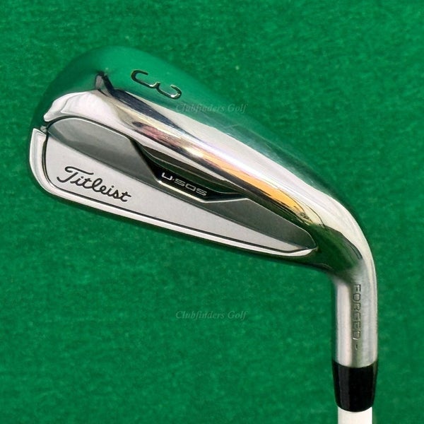 Titleist U-505 Forged 2023 3 Iron Utility Aldila Ascent 50 HY Graphite Seniors