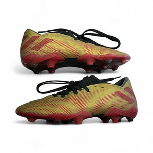 Used Adidas MESSI Soccer Cleats Vegas Gold Junior 04 11873-S000215036