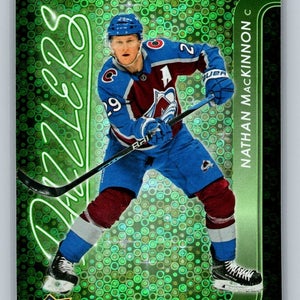 Nathan MacKinnon 2024-25 Upper Deck Series 1 Dazzlers Green Insert #DZ-8