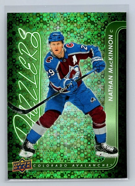 Nathan MacKinnon 2024-25 Upper Deck Series 1 Dazzlers Green Insert #DZ-8