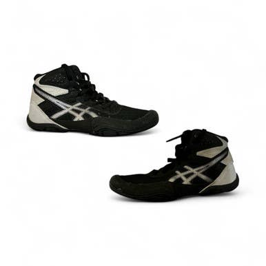 Used Asics Wrestling Shoes Black Youth 11.0 11873-S000225821