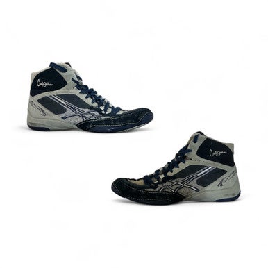 Used Asics Wrestling Shoes Navy Blue Senior 8 11873-S000225802