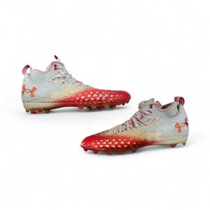 Used Under Armour Adult FB Cleats Red Senior 11 11873-S000225801
