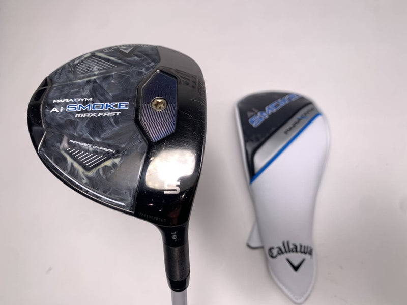 Callaway Paradym Ai Smoke Max Fast 5 Fairway Wood 18* Eldio Ladies RH HC