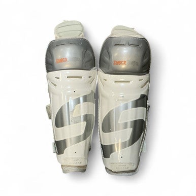 Used Shock DR Senior Shin Guards White And Grey 14" 11873-S000225650