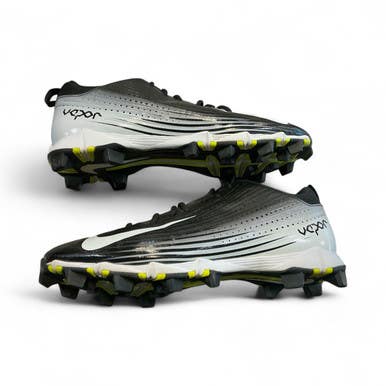 Used Nike VAPOR BB/SB Cleats Black And White Senior 12 11873-S000225618