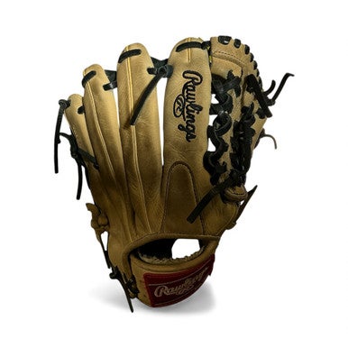Used Rawlings GGE115MTC BB/SB Glove RH Throw Black And Natural 11 1/2" 11873-S000224892