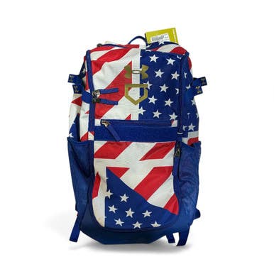 Used Under Armour BB/SB CARRY BAG BB/SB Player Carry Bag White/Royal/Red 11873-S000224849