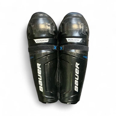 Used Bauer X Senior Shin Guards Black 15" 11873-S000224718