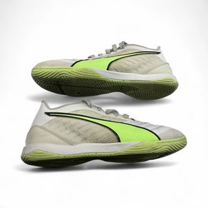 Used Puma Soccer Indoor Shoes White Senior 6.5 11873-S000224318