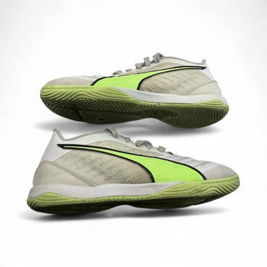 Used Puma Soccer Indoor Shoes White Senior 6.5 11873-S000224318