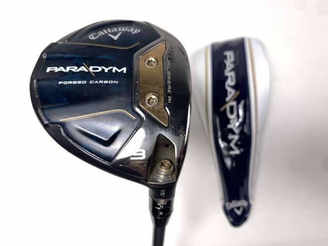 Callaway Paradym 3 Fairway Wood 15* Project X HZRDUS 5.5 60g Regular RH HC