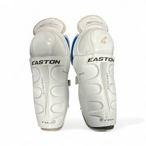 Used Easton SYNDERGY Junior Shin Guards White 9" 11873-S000224277