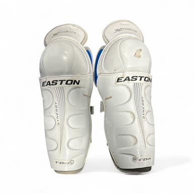Used Easton SYNDERGY Junior Shin Guards White 9" 11873-S000224277
