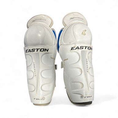 Used Easton SYNDERGY Junior Shin Guards White 9" 11873-S000224277