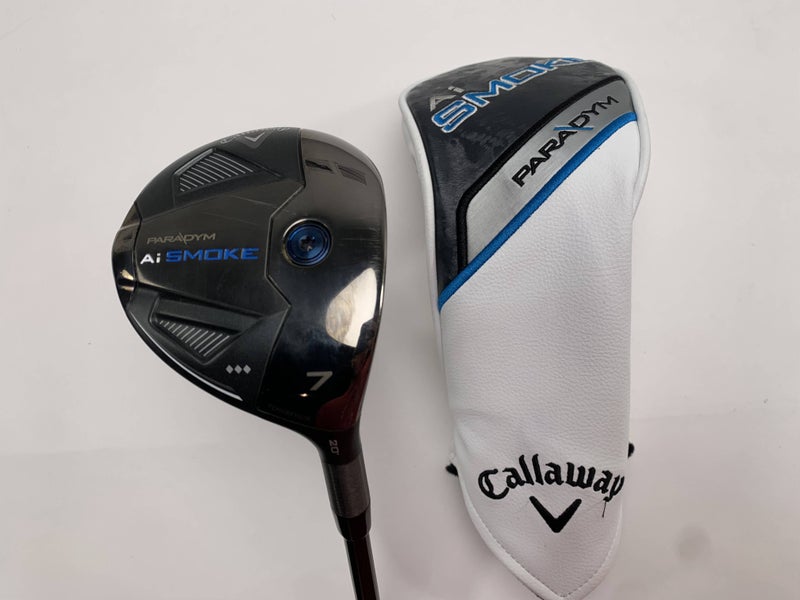 Callaway Paradym Ai Smoke TD 7 Fairway Wood 20* Denali Black 6.0 70g Stiff RH HC