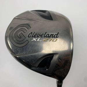 Cleveland XL 270 Driver 9* Miyazaki C.Kua 3G Flex 6424 Stiff Graphite Mens RH