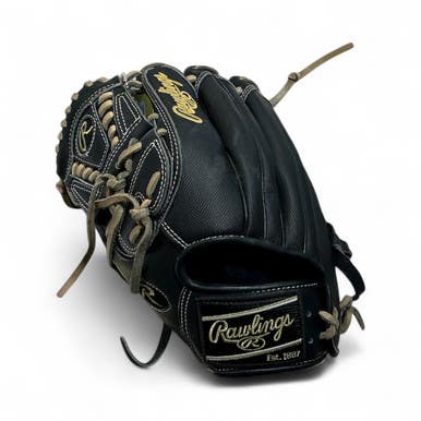 Used Rawlings HEART OF THE HIDE BB/SB Glove LH Throw Black 12" 11873-S000221335