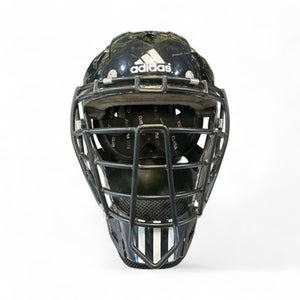 Used Adidas 6 1/4 - 7 Catchers Helmet w/Mask Black MD 11873-S000219729