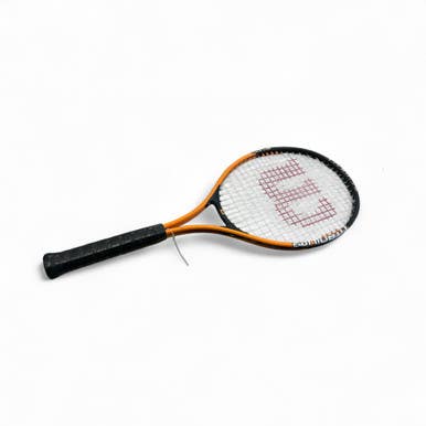 Used Wilson TITANIUM 3 Adult Tennis Racquet Orange Unknown 11873-S000221289