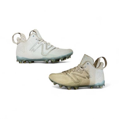 Used New Balance Adult FB Cleats White Senior 5 11873-S000221265