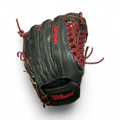 Used Wilson A2000 GG47 BB/SB Glove RH Throw Black 12 1/4" 11873-S000218527
