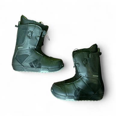 Used Burton MOTO Mens Snowboard Boots Black Senior 13 11873-S000214029