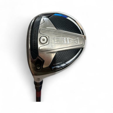 Used Taylormade SIM TI Mens Fairway Wood LH 3 Wood 11873-S000222202