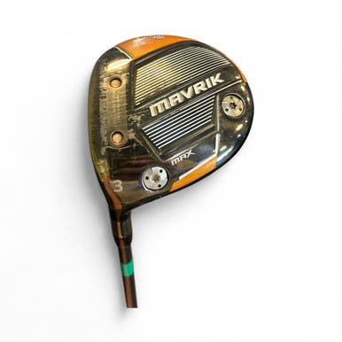 Used Callaway MAVRIK MAX Mens Fairway Wood LH 3 Wood 11873-S000222200