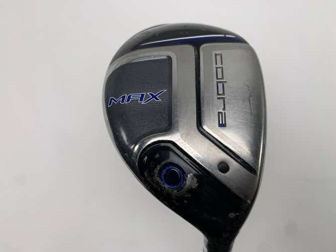 Cobra MAX 6 Hybrid 28* Matrix White Tie X4 Senior Graphite Mens RH