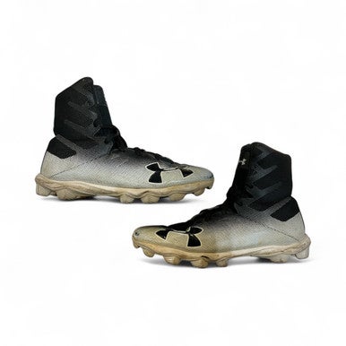 Used Under Armour Adult FB Cleats Black Senior 7 11873-S000222154