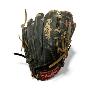 Used Rawlings PRO1175DCC BB/SB Glove RH Throw Black 11 3/4" 11873-S000222145