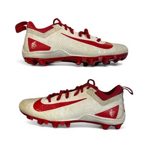 Used Nike Jr FB Cleats Red And White Junior 03.5 11873-C000221388