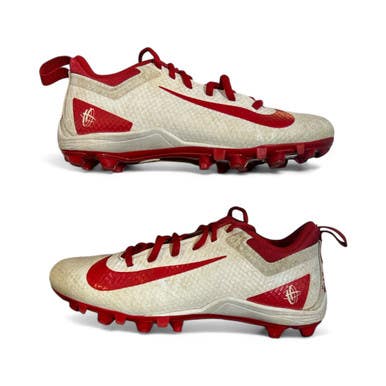 Used Nike Jr FB Cleats Red And White Junior 03.5 11873-C000221388