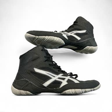 Used Asics Wrestling Shoes Black Senior 8 11873-S000205770