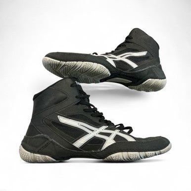 Used Asics Wrestling Shoes Black Senior 8 11873-S000205770