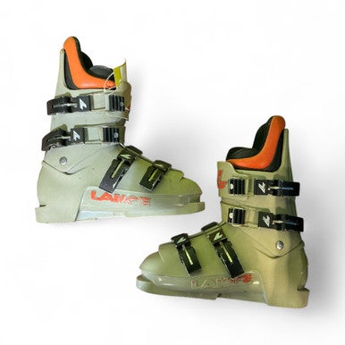 Used Lange Mens DH Ski Boot Beige 275 MP - M09.5 - W10.5 11873-C000220997
