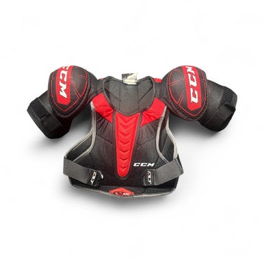 Used CCM QLT 230 Senior Shoulder Pads SM 11873-S000223942
