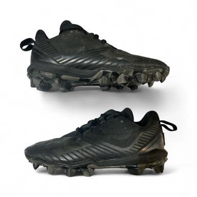 Used Adidas Jr FB Cleats Black Junior 03 11873-S000223852