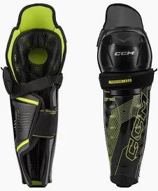 New CCM Tacks XF80 Hockey Shin Guards - Junior 11" 11873-CCMSGXF80JR11