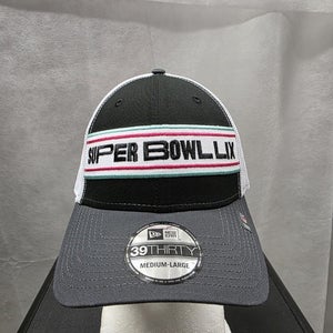 NWS Superbowl LIX New Era 39thirty Flex Hat M/L NFL