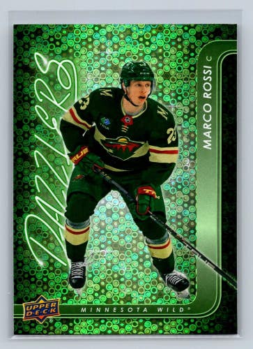 Marco Rossi 2024-25 Upper Deck Series 1 Dazzlers Green Insert #DZ-35