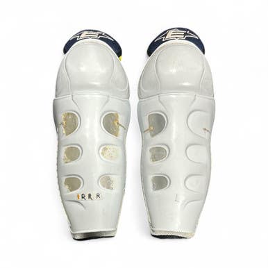 Used Easton Junior Shin Guards White 11" 11873-S000222497