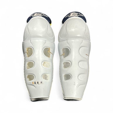Used Easton Junior Shin Guards White 11" 11873-S000222497