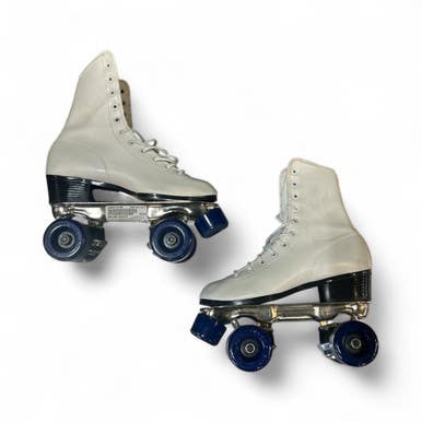 Used Junior Roller Quad Skates White Junior 05 11873-S000218766