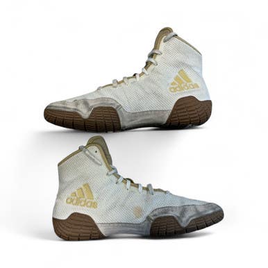 Used Adidas Wrestling Shoes White Senior 11 11873-S000217055